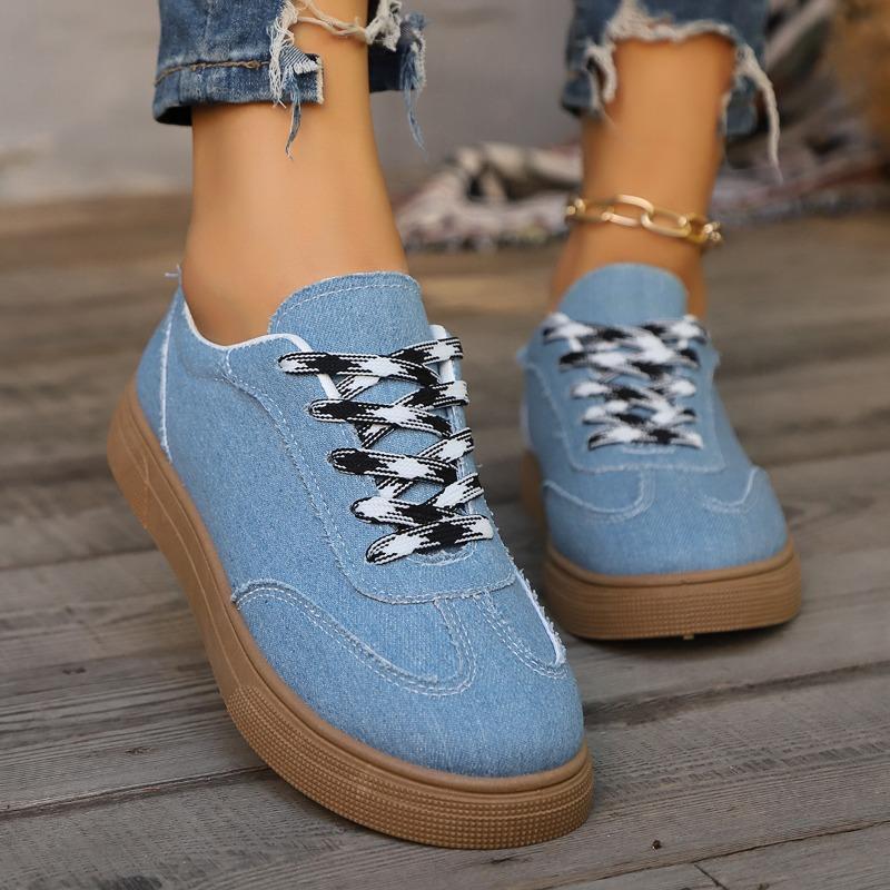 Canvas Shoes Women's 2025 Spring and Summer New Platform Casual Board Shoes