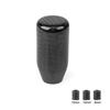 Racing Carbon Fiber Gear Shift Knob Universal Automotive Manual Shifter Stick Head Oval Shape Style Car Interior Upgrade