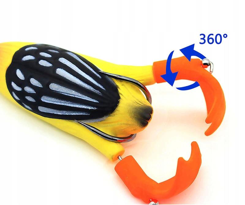Duck Wobbler Floating Catfish Pike Zander F153B