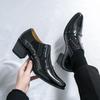 Fashion Fashion Designer Men Business Footwear Classic Leather Man Walking Shoes New Elevator Shoes Handmade Mens Coiffeur Dress Shoes