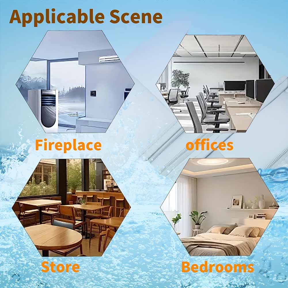 Portable Air Conditioner Hose Cover,Upgraded AC Hose Cover Wrap Fit for 5.1"& 5.9" AC Hose Reduces Heat Or Cool Air Leakage