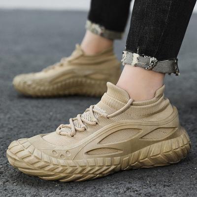 Vliegende geweven herenschoenen lente ademend luie schoenen casual schoenen veelzijdige outdoor heren casual schoenen