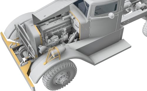 Thunder Models 1/35 Scale American Ward-La France M1000 Series 2 Heavy Tow Truck Plastic Model Kit TB35010 (Military)