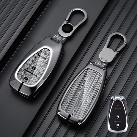 Aluminum Alloy ABS Car Key Fob Case Cover For Chevrolet Camaro Volt Cruze Malibu