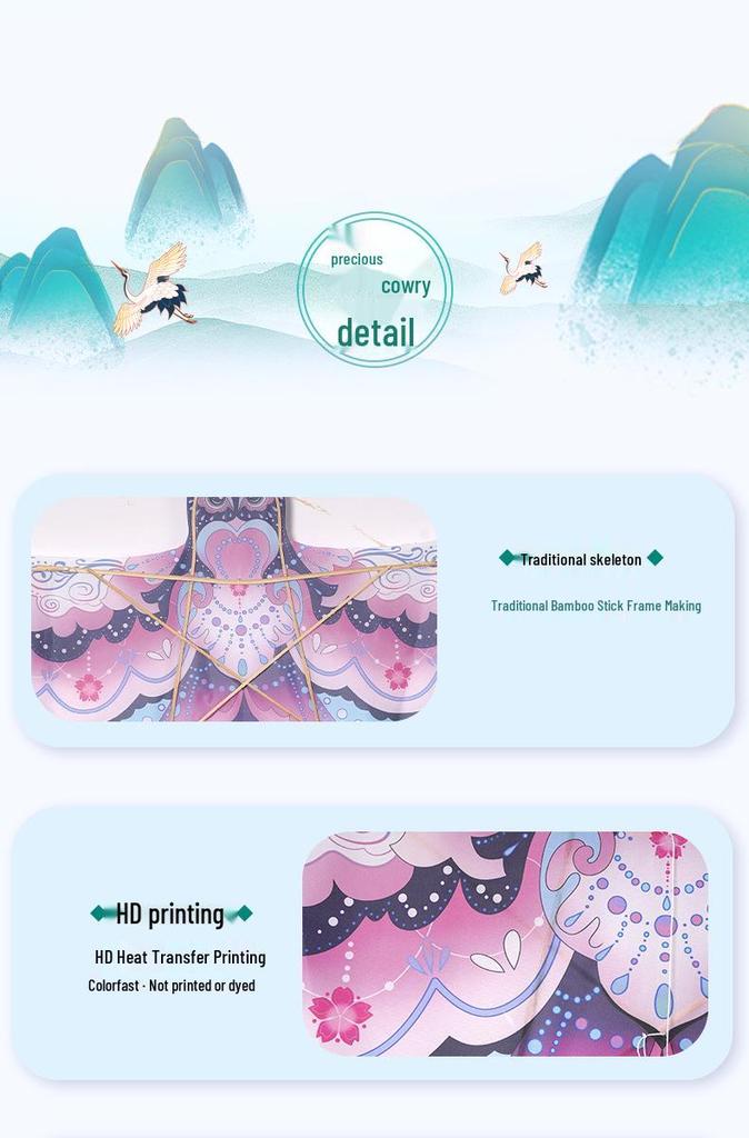 Retro Handicraft Bamboo Swallow Kite - 60cm x 80cm Chinese Style Dance Decoration Prop for Kids (2026 Edition)