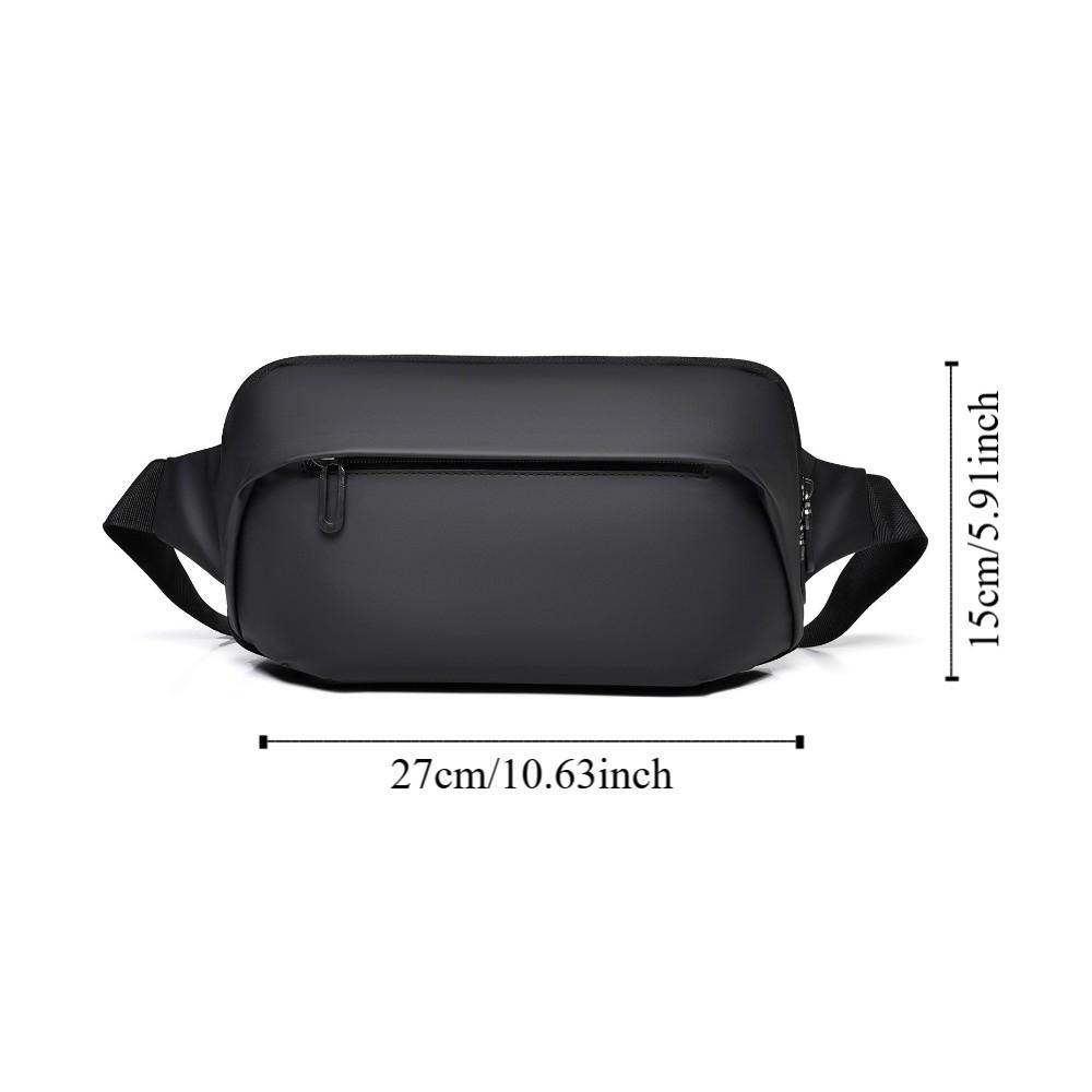 Oxford Cloth Men Chest Bag Waterproof Crossbody Bag All-match Sports Message Bag  Running
