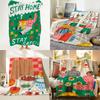 Illustrator T Tess Smith Roberts Throw Flannel Throw Blanket Suitable for Sofa Living Room Bedroom