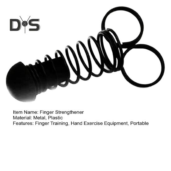 1/2Pcs Finger Grip Strengthener Strength Training Spring Two-Finger Flexibility Exerciser Kids Adults Hand Finger Trainer Anxiety Relief Fidget Toy