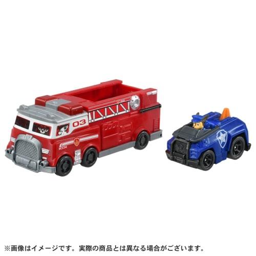 TAKARA TOMY Paw Patrol Twin Vehicle Marshall Ultimate Fire Truck