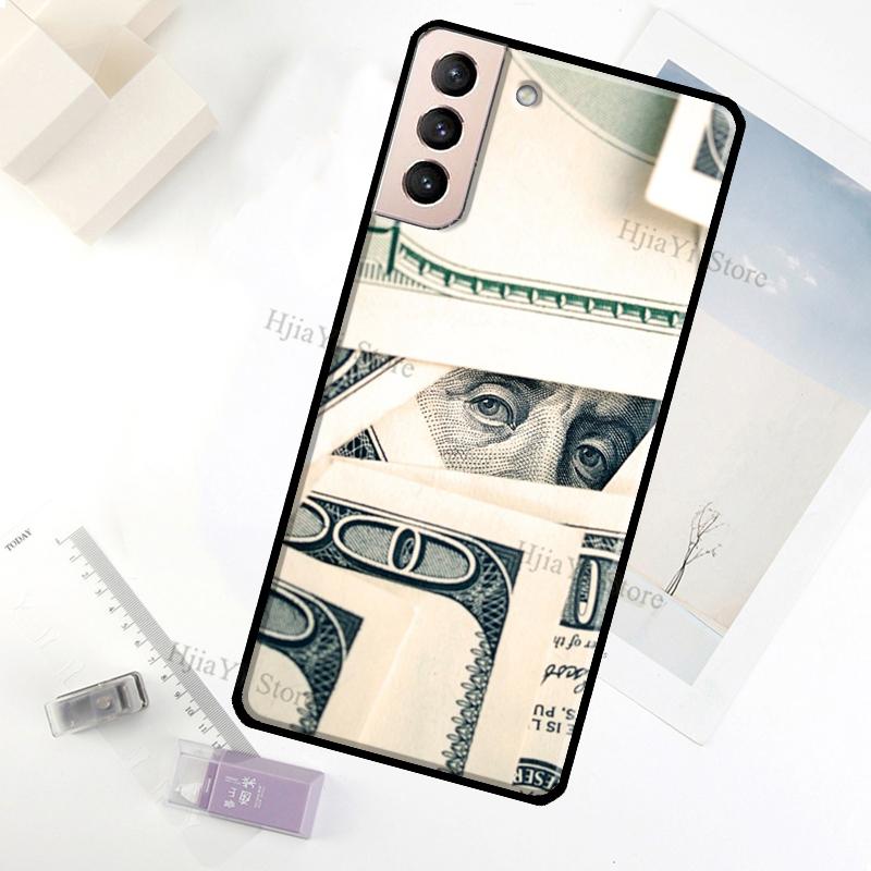 dollars money Case For Samsung Galaxy S23 Ultra Note 20 10 S9 S10 Plus S20 S21 FE S22 Ultra Phone Cover