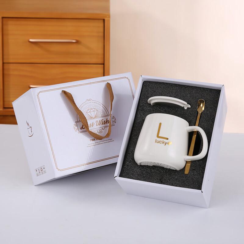 Tianyan 55°C Intelligente Beheizte Keramiktasse Geschenkset