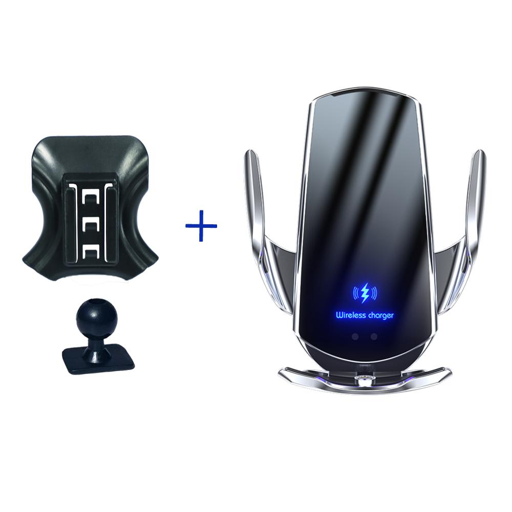 LLKF5 Car Phone Holder For Ford Focus MK2 2005 2006 2007 2008 2009-2011 Mobile Phone Support Car Mounts Wireless Charging Accessories