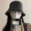 Women Fisherman's Hat Bucket Hat Unisex Bob Caps Washed Denim Bucket Hat Hip Hop Gorros Men Panama Windproof Bucket Hats Outdoor