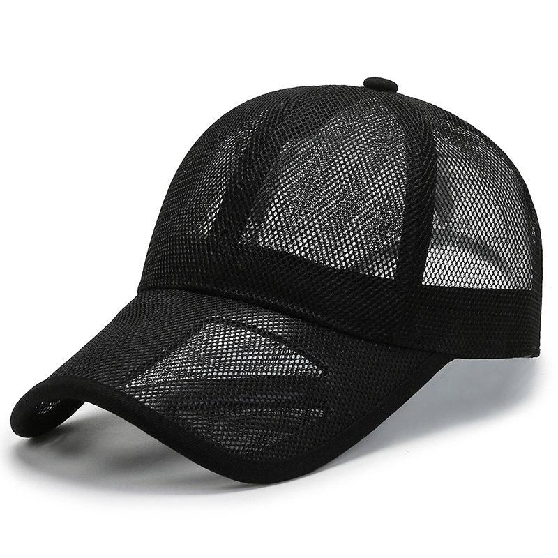 Sommer Männer Hut Durchbrochene Krempe Atmungsaktives Mesh Cap Outdoor Sports Sonnenschutz Baseball Frauen Sonnenhut