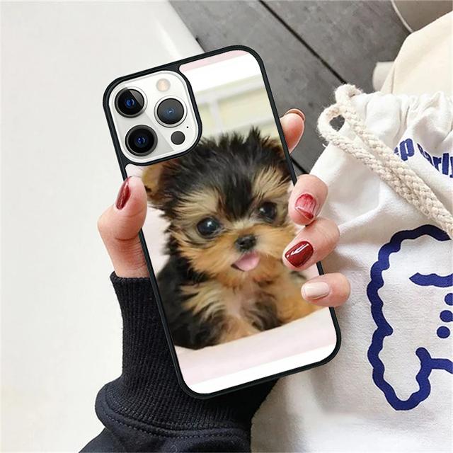 Yorkshire Terrier Yorkie Dog Coque Shell For iPhone 17 Air 15 16e 14 13 12 Pro Max 11 Pro Max Plus Phone Case Cover