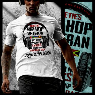 Hip Hop T-Shirt Rap Musik 90er MC Brooklyn Cypha Dope Beats und Reime T-Shirt