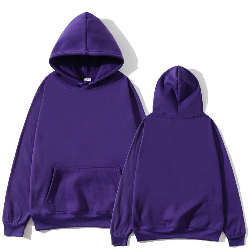 Hoodies Sweatshirts Unisex Men's Women's Autumn Winter Versatile Fleece Hoodie Simple