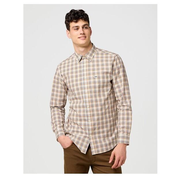 

Рубашка Wrangler 1 PKT POPLIN SHIRT EU XL