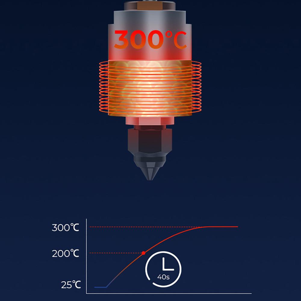All Metal Hotend Kit Spider Hotend Up To 300℃ 3D Printer Accessories