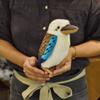 Hansa Blue Winged Kookaburra Plush Toy 18x12x17cm Acrylic No.3775