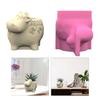 Easy To Use Flower Pots Mould Cow Shaped Planter Silicone Mold Personalized Succulent Vases Jewelry Crafting Mould