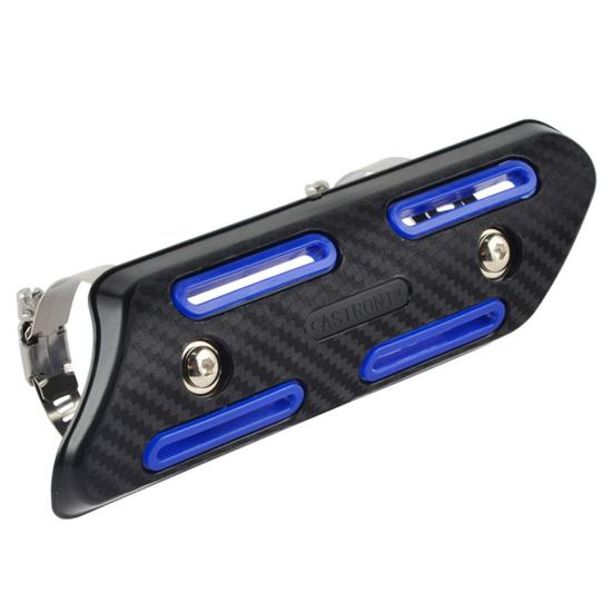 Univerzální ochranný kryt výfukového potrubí pro motocykly a motocykly