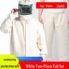 Costum de protecție Yan Meier din pânză rezistentă pentru sablare