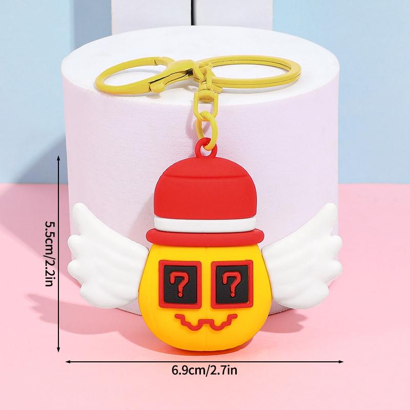 67 Keychains Cartoon Brainrot Keychain Hanging Ornament for Bags Party Favors Gift Six Seven Keyring Hanging Pendants