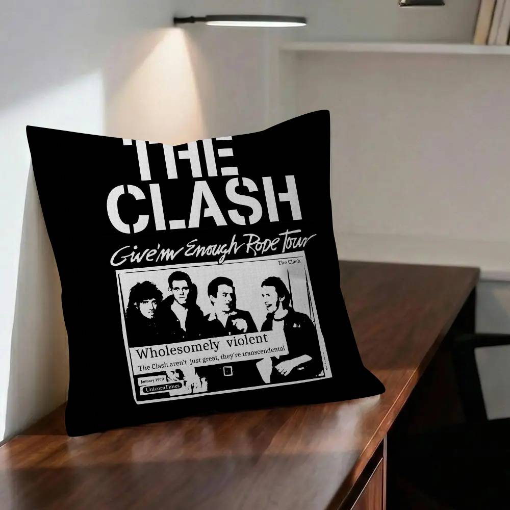 Rock Band Das Album Clash Kissen Kissen Geschenk Heim Büro Dekoration Kissen Schlafzimmer Sofa Auto Kissenbezug Kissenbezug