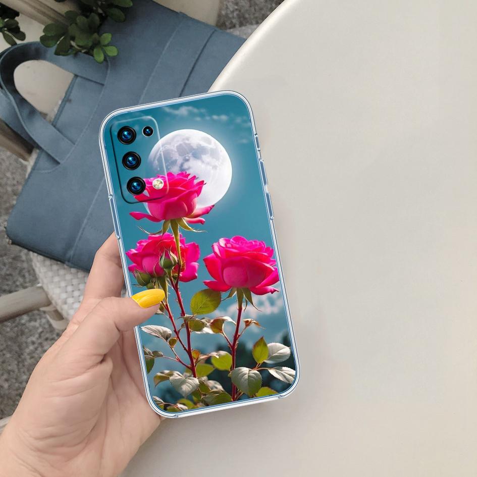 Beautiful Roses Flower Phone Case for LG K22 K30 K40 K40S K41 K42 K50 K50S K51 K51S K52 K61 K62 K71 K92 Q60 Q61 V40 V50 V60