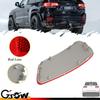 2 Pcs Rear Bumper Reflector Light Covers for Grand Cherokee 2011--Red Lens