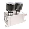 1200ml Oil Catch Can Kit Engine   Baffle Dual Filter Oil   Reservoir AN8 Hose Fitting