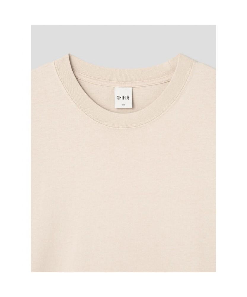 SHIFT.G Comfort Fit Round Tee Beige