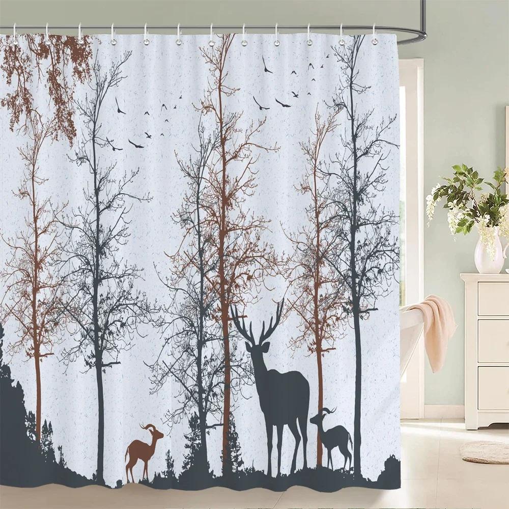 

High Quality Colorful Flowers Fabric Shower Curtain Waterproof Printing Floral Bath Curtains For Bathroom Decorate With Hooks W60H190(CM)-1 Pcs