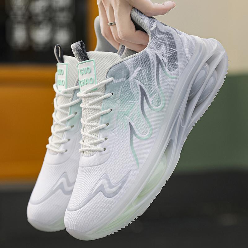 Extra Large Men's Sneakers with Cushioned Soles for Comfortable Running