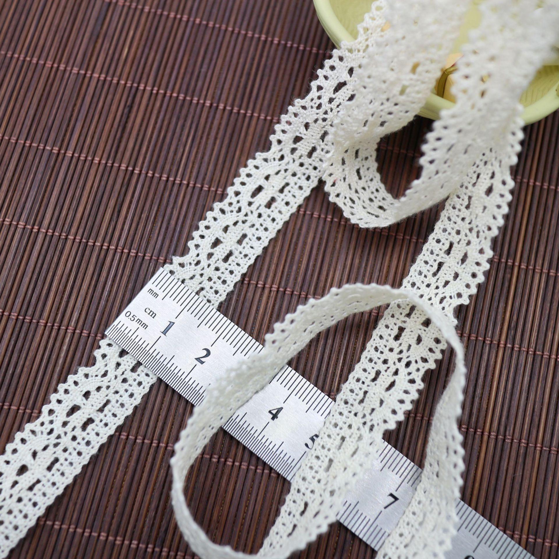 

Односторонняя кружевная тонкая хлопковая нить Кружево 1,5 см Талия Одежда Рубашка Декоративное кружево 3 см Кружево S944C
