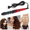 Women's with Helical Electric  divider  Anti-Burn Multi-Purpose Safe Hair Curling Iron for Home/Travel Hair Styling Tool