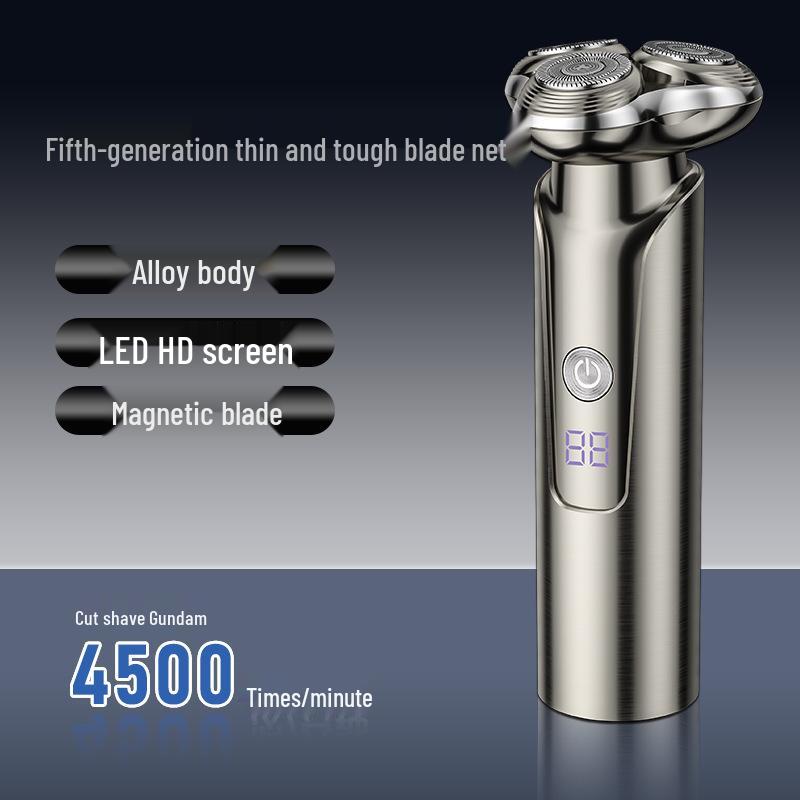 

New Men s Electric Shaver: Wet/Dry, Washable, Adaptive Floating Razor with Intelligent Display Original Manufacturer Packaging