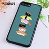 Krajews Kawaii Sushi Pattern Phone Case Cover For iPhone 17 Air 16 15 14 plus 11 12 13 pro max coque Shell Fundas