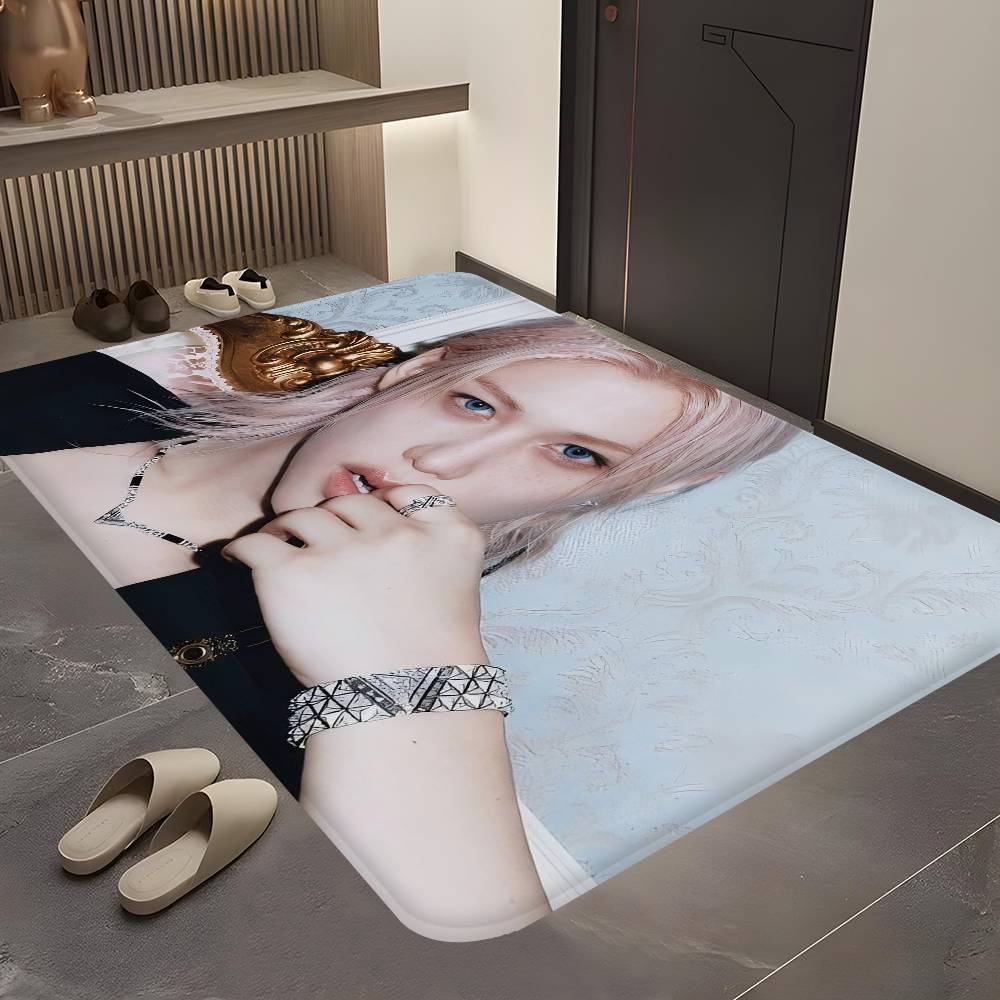Tapis de chambre Kpop F-felix Rétro Choix multiples Tapis de salon Cuisine Antidérapant Tapis de bienvenue