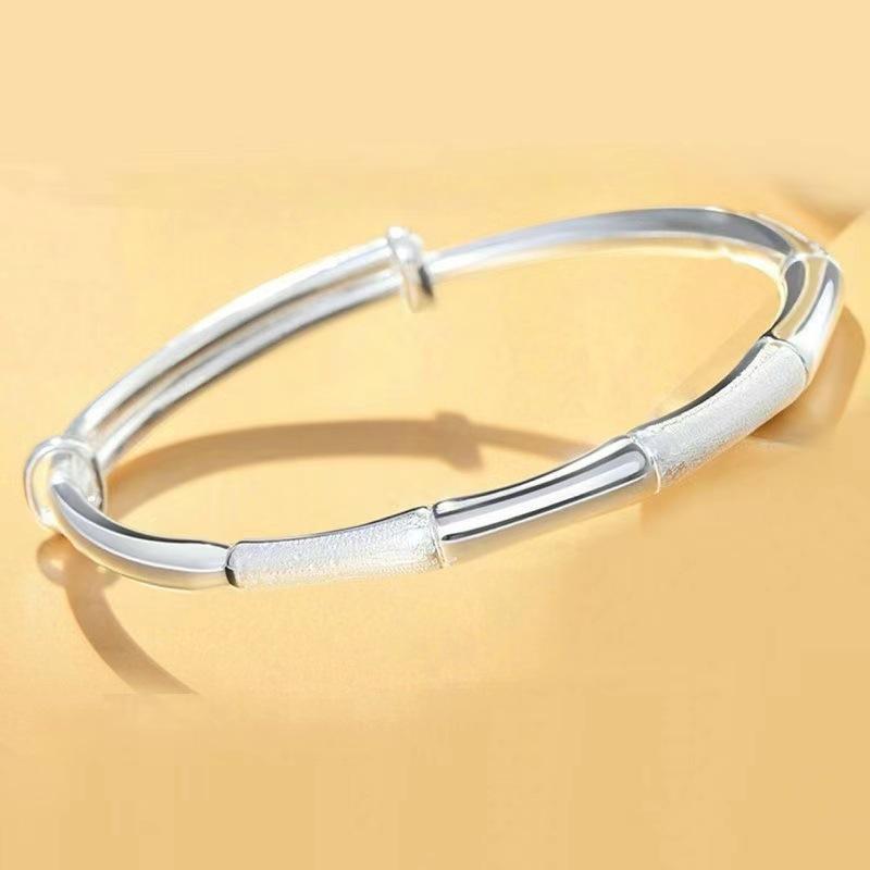 

Bamboo Push-Pull Bangle: New Women s Fashion Peace Bracelet - Perfect Birthday Gift
