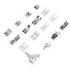 16Pcs Sewing Machine Presser Foot Set with Storage Case Replacement Parts Accessories