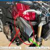 Motorcycle Air Intake Cover Wind Blade Fixed Wing Body Side Turbulence Side Guide Cover for Honda CB650R CB 650 R 2017-2025