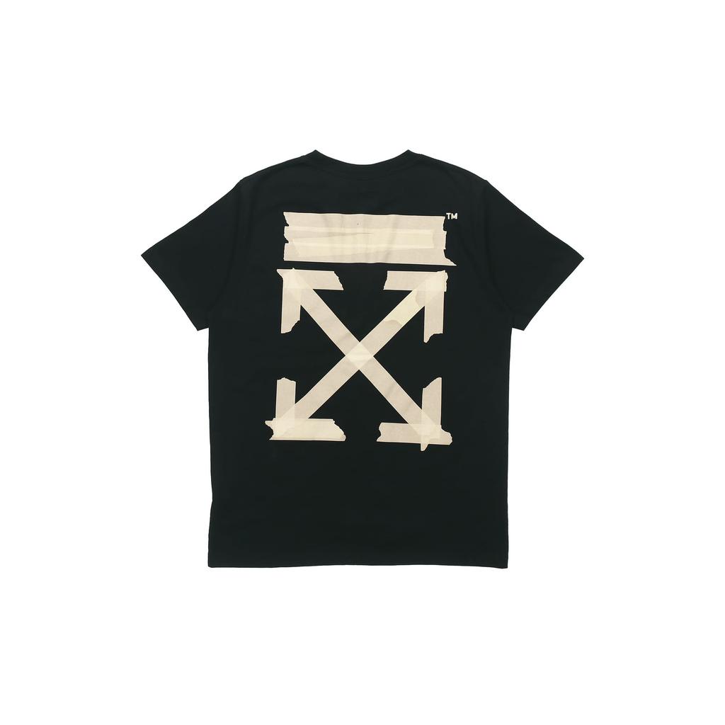 OFF WHITE Pre Owned 2013 Tape Circle T shirt OMAA027R201850021048