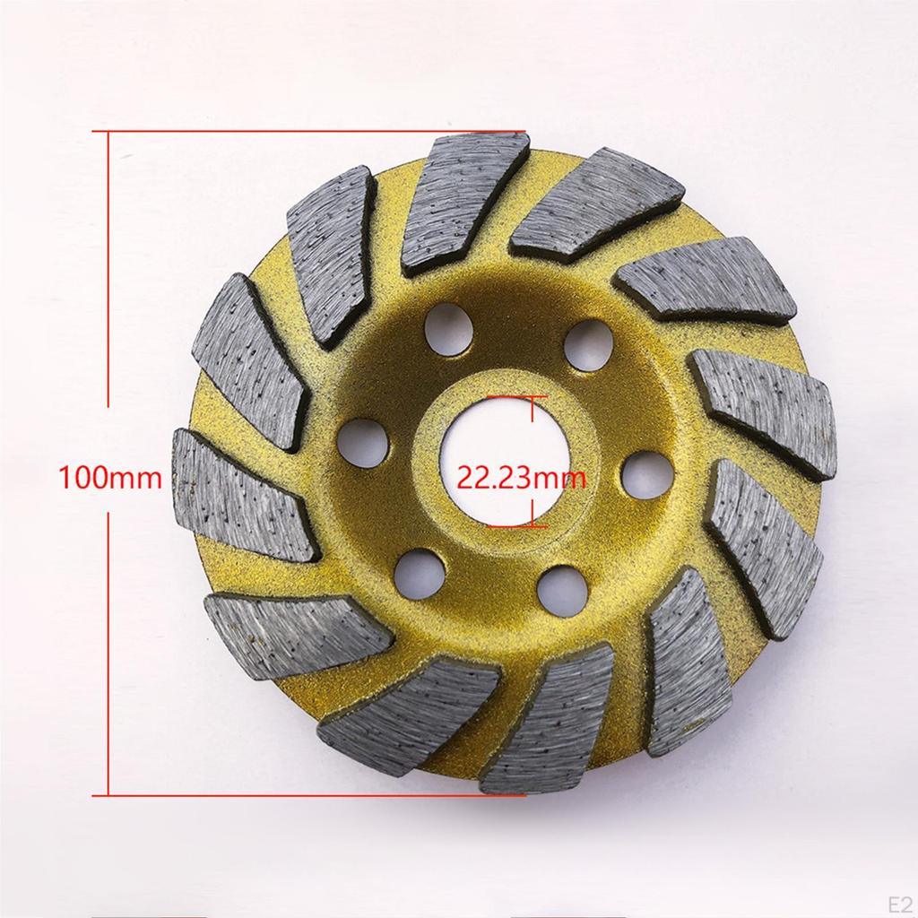 Concrete Diamond Grinding Cup Wheel Row Cutting for Ceramic Tile Rock
