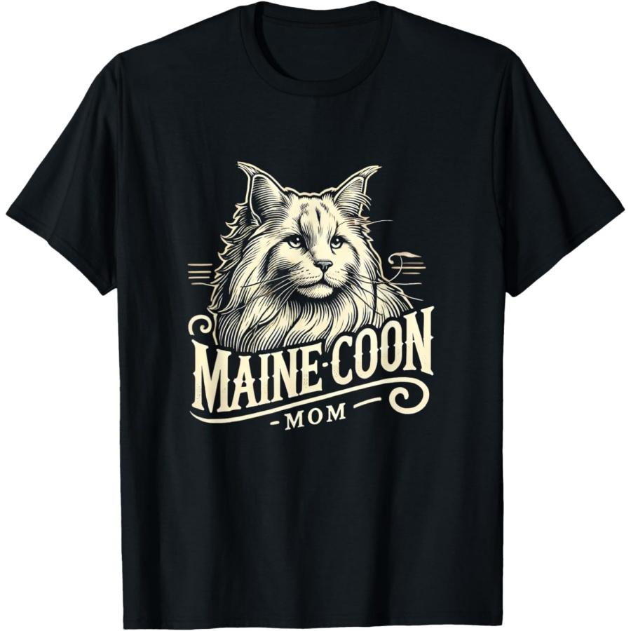 Maine Coon Mom Maine Coon Cat Maine Coons Lover T-Shirt for Men Women Kids S