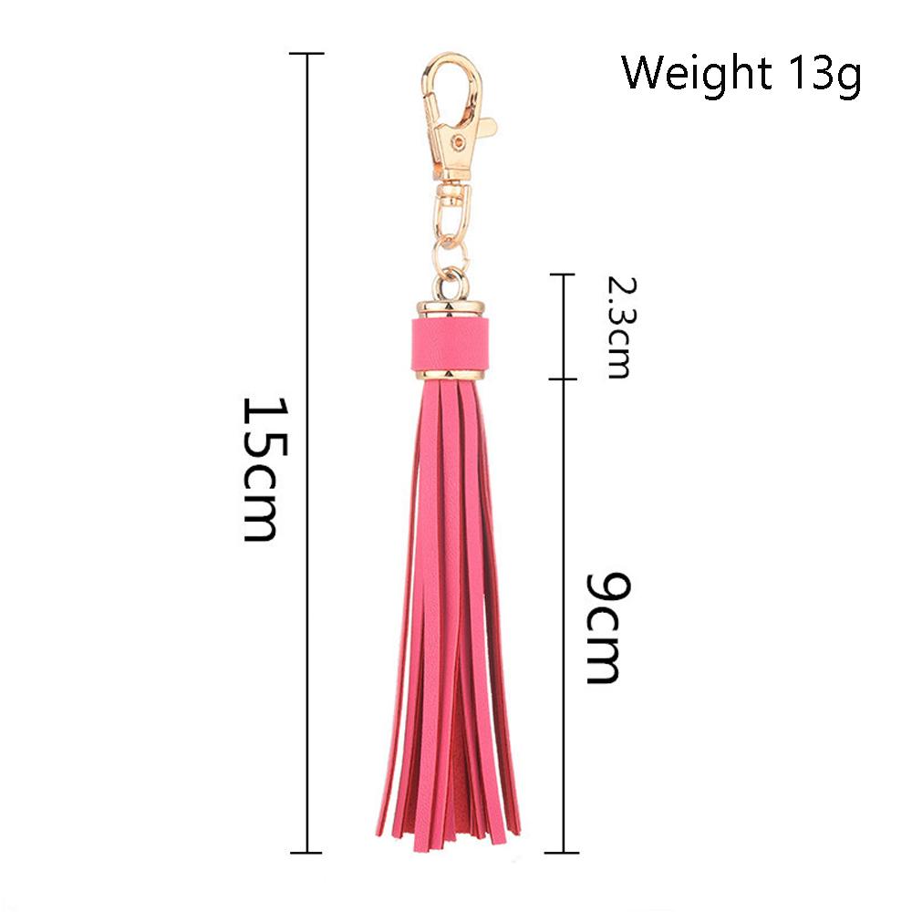 Key Chain Accessories For Bags Ring Holder Tassel Keychain Tassel Hanging Pendant KeyRing Ornaments