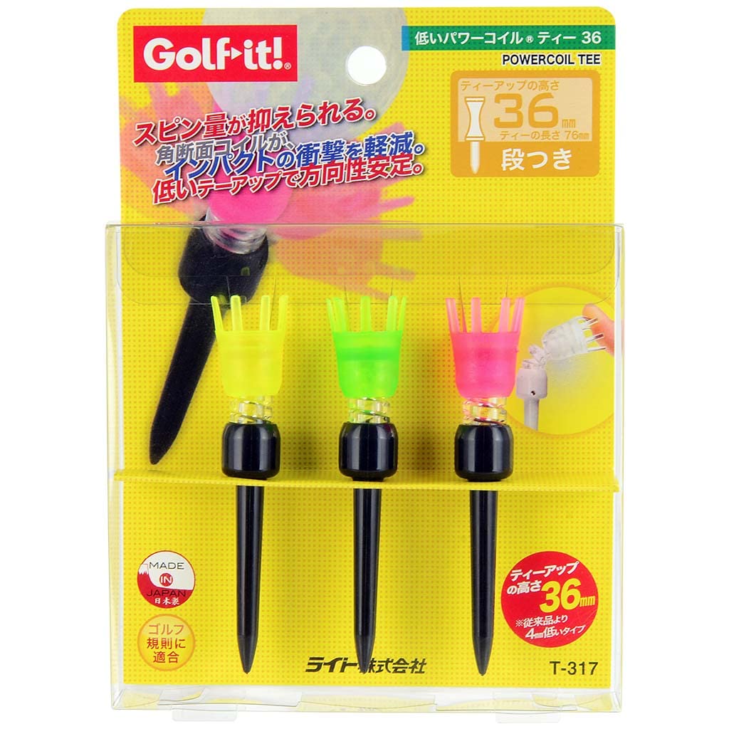 

LITE Low Power Coil Tee 36 Black T-317 (080)