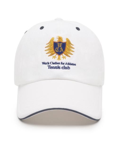 DISCUS ATHLETIC Da × Oam Emblem Tennis Cap Off White