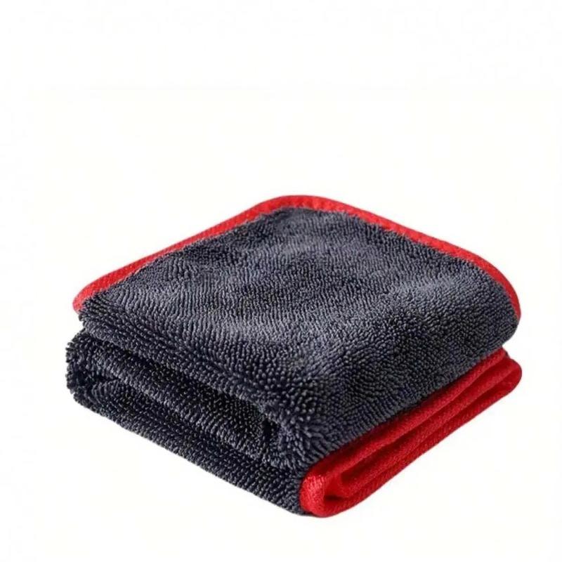 Thickened Car Cleaning Towel Strong Water Absorption No Trace Lint Free Professional Car Wash Cloth Quick Drying Convenient 2pcs